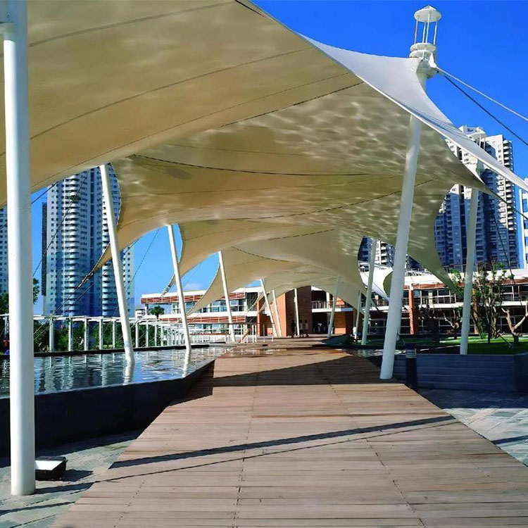 共青城市膜结构景观棚